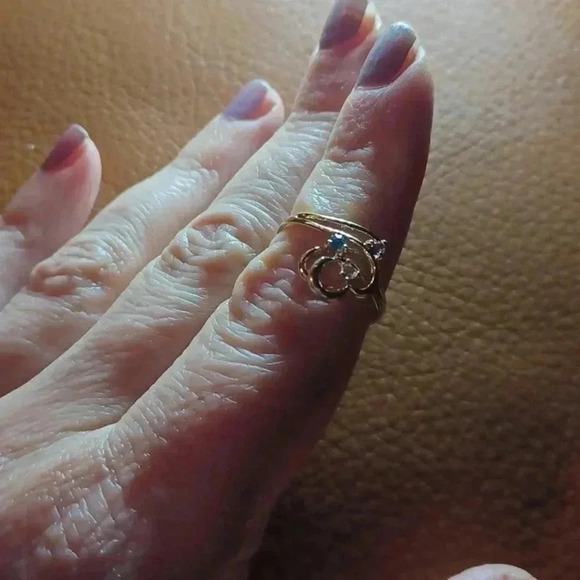 💙🌹Gold-plated Mother's ring. yellow - Picture 8 of 8